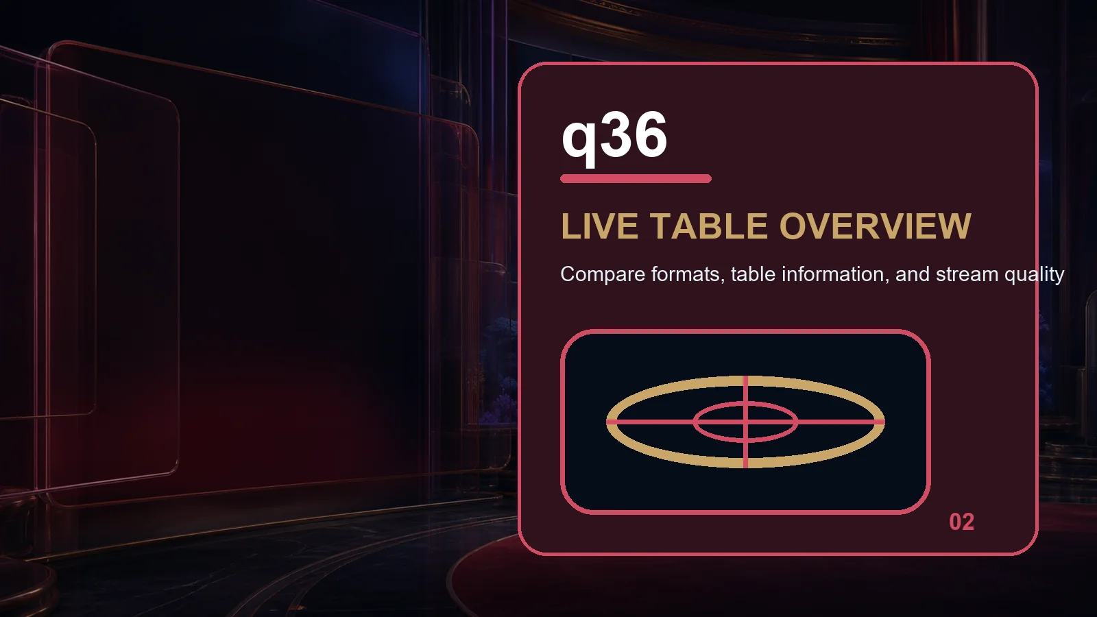 q36 live casino full-width visual guide 2